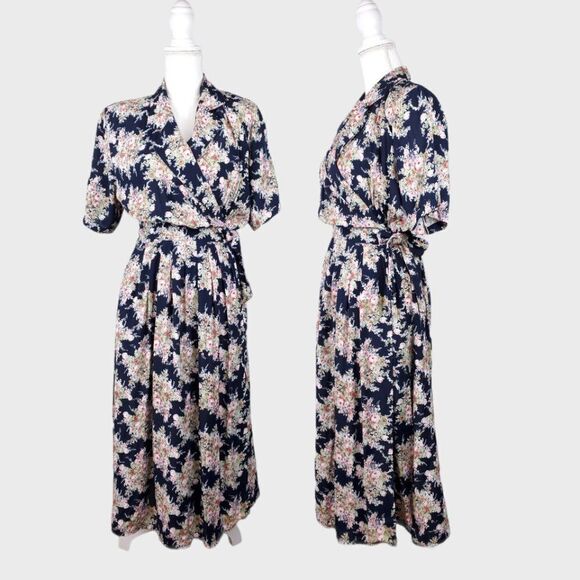 Vintage Ba View Original Floral Dress - Picture 1 of 10
